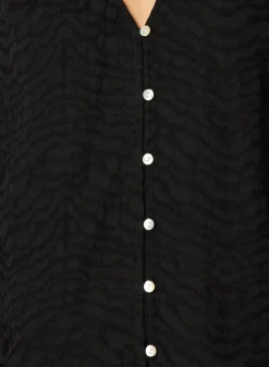 Bella Dahl Smocked Cuff Button Down - - Button Down