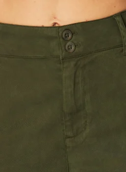 Bella Dahl Sydney Wide Leg Pant - Italian Herb- Pants