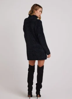 Bella Dahl Turtle Neck Chenille Sweater Dress- - Seasonal Essentials