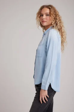 Bella Dahl Two Pocket Classic Button Down - Sunbleach Wash- Button Down