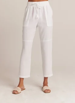 Bella Dahl Utility Tie Waist Trouser - - Essentials Bottoms