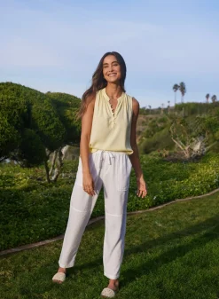 Bella Dahl Utility Tie Waist Trouser - - Pants