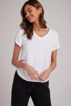 Bella Dahl V-Neck Tee - - Short Sleeve