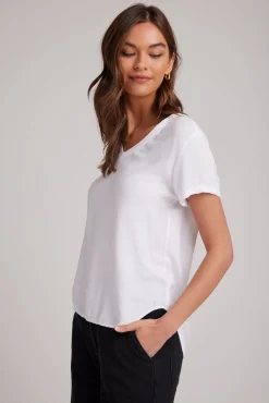 Bella Dahl V-Neck Tee - - Short Sleeve