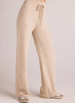 Bella Dahl Wide Leg Sweatpant - Ivory Oat- Pants